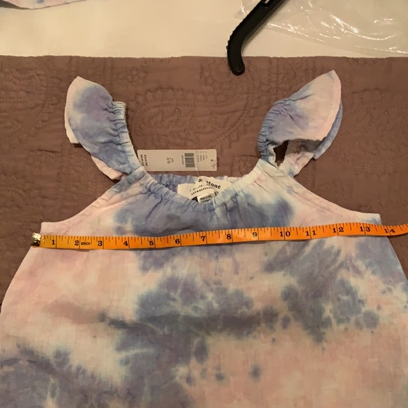 ⭐️HP⭐️. . Anthropologie cloth & stone Ruffled Linen Kids Tank - Picture 8 of 10